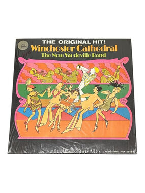 Vintage The New Vaudeville Band Vinyl LP Winchester Cathedral Fontana Black